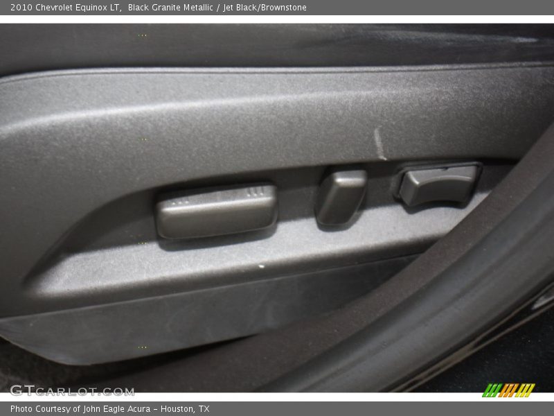 Black Granite Metallic / Jet Black/Brownstone 2010 Chevrolet Equinox LT