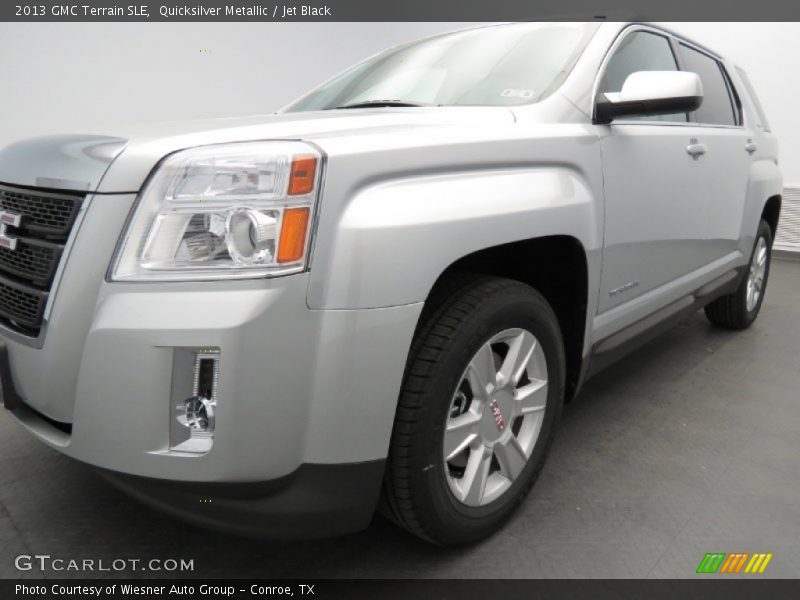 Quicksilver Metallic / Jet Black 2013 GMC Terrain SLE
