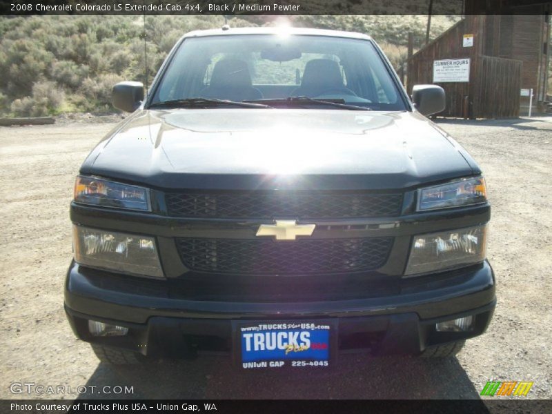Black / Medium Pewter 2008 Chevrolet Colorado LS Extended Cab 4x4