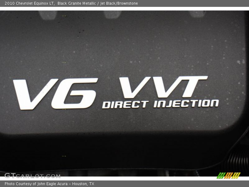 Black Granite Metallic / Jet Black/Brownstone 2010 Chevrolet Equinox LT