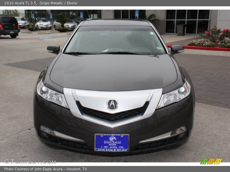 Grigio Metallic / Ebony 2010 Acura TL 3.5
