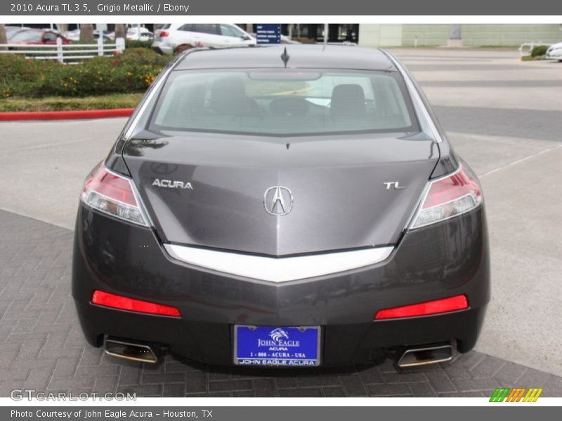 Grigio Metallic / Ebony 2010 Acura TL 3.5