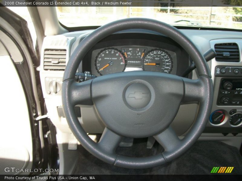  2008 Colorado LS Extended Cab 4x4 Steering Wheel