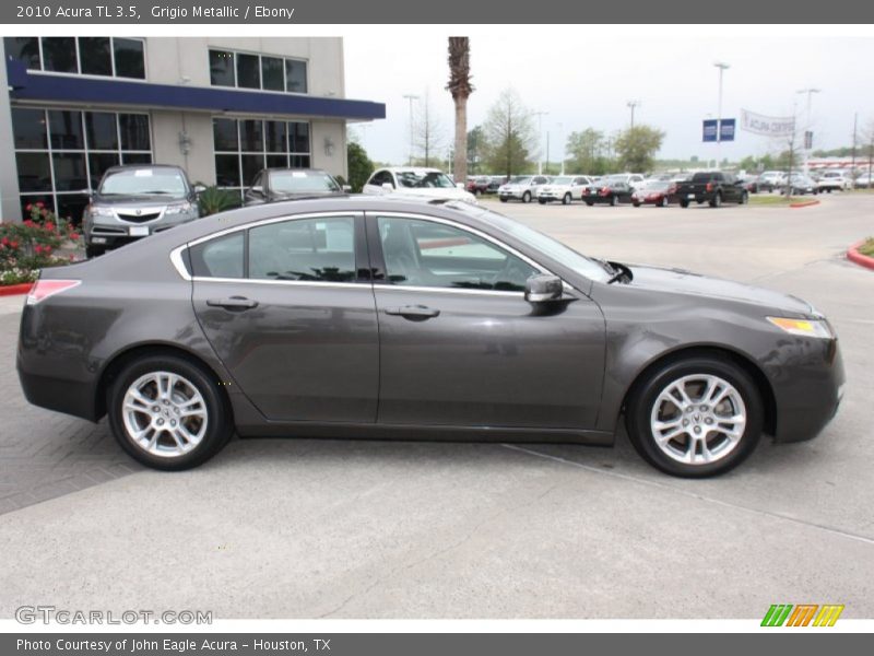 Grigio Metallic / Ebony 2010 Acura TL 3.5