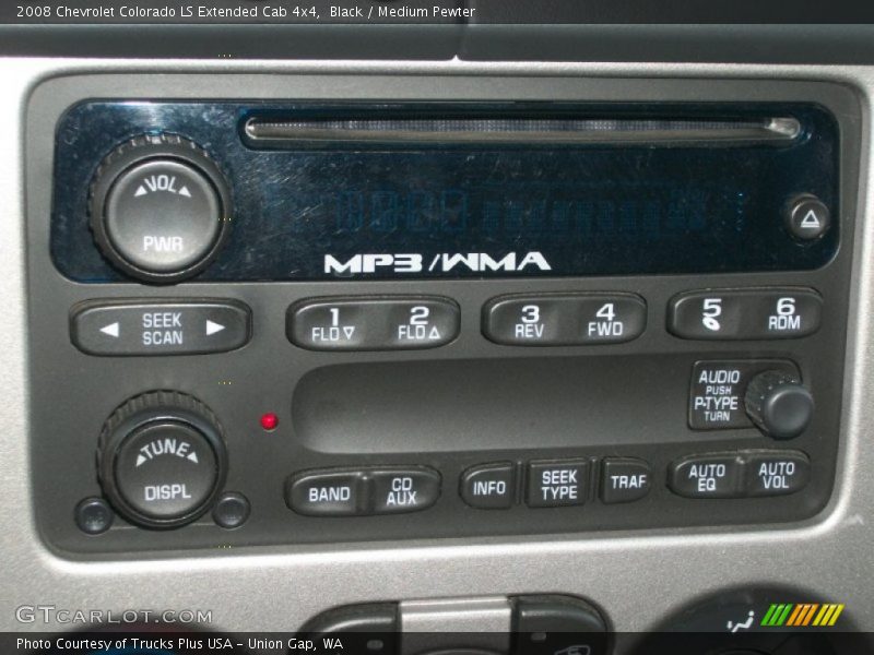Audio System of 2008 Colorado LS Extended Cab 4x4