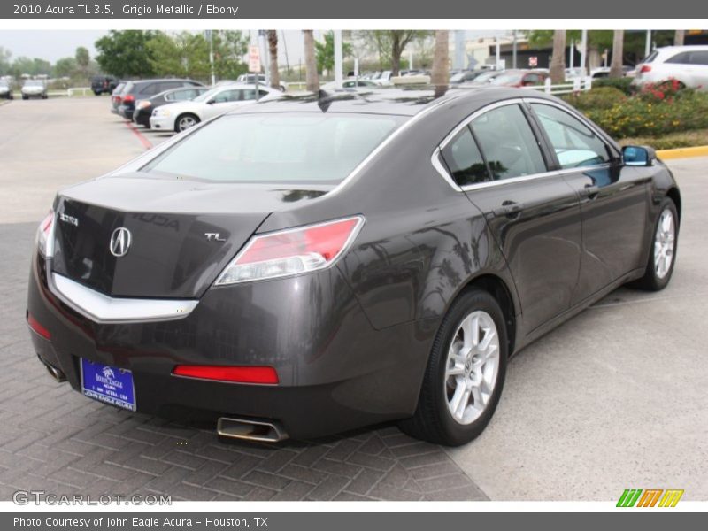 Grigio Metallic / Ebony 2010 Acura TL 3.5