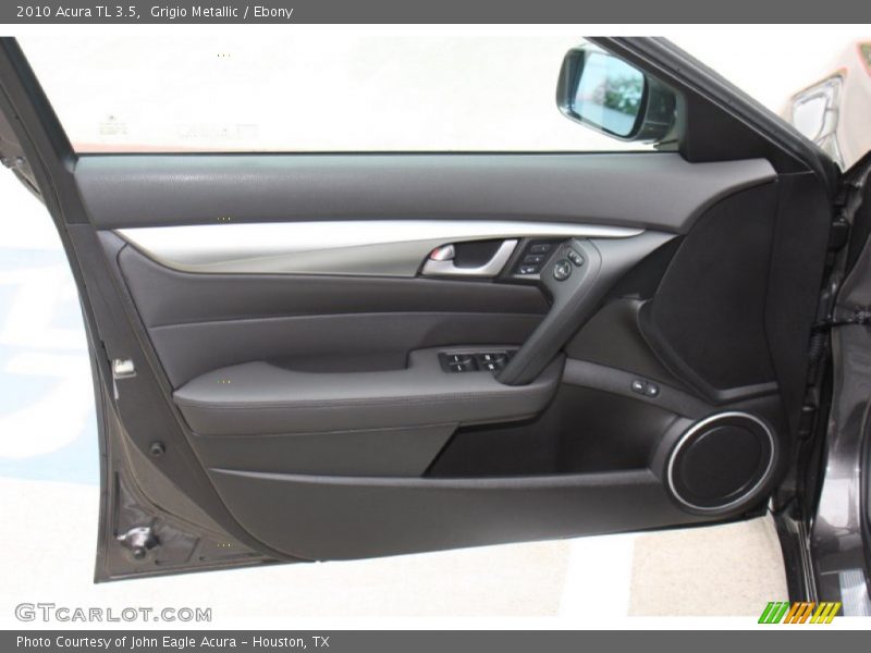 Grigio Metallic / Ebony 2010 Acura TL 3.5