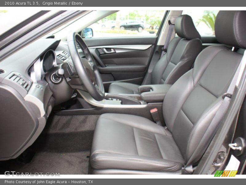 Grigio Metallic / Ebony 2010 Acura TL 3.5