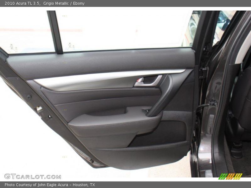 Grigio Metallic / Ebony 2010 Acura TL 3.5