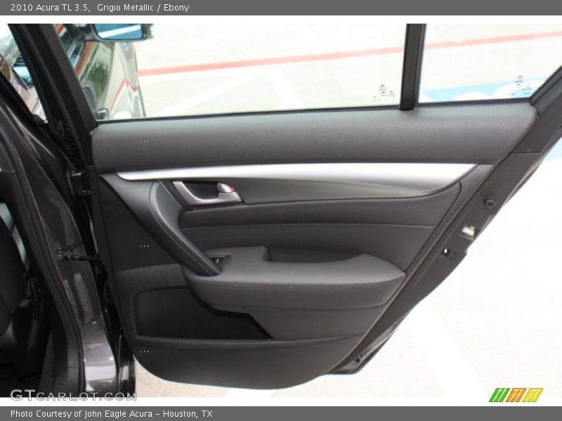 Grigio Metallic / Ebony 2010 Acura TL 3.5