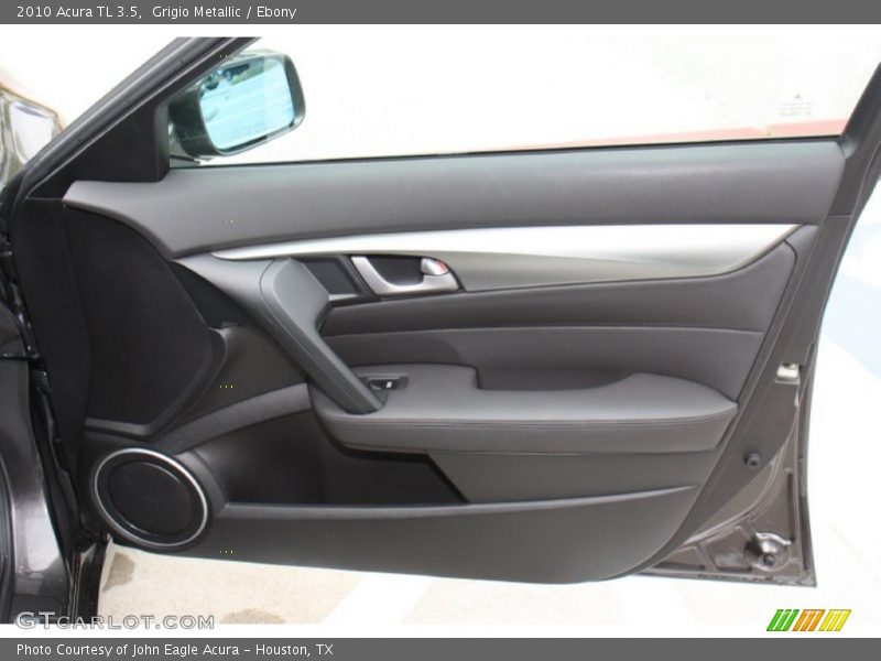 Grigio Metallic / Ebony 2010 Acura TL 3.5