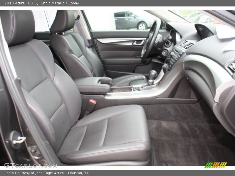 Grigio Metallic / Ebony 2010 Acura TL 3.5