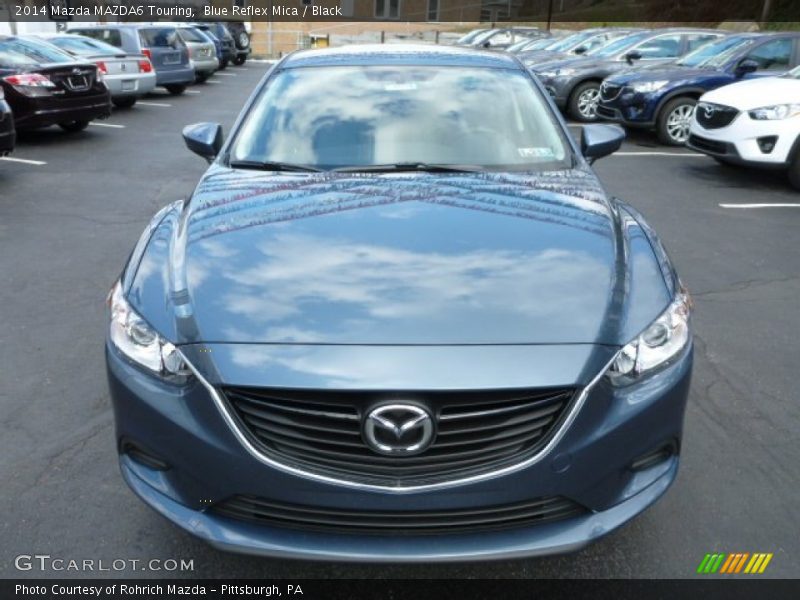 Blue Reflex Mica / Black 2014 Mazda MAZDA6 Touring