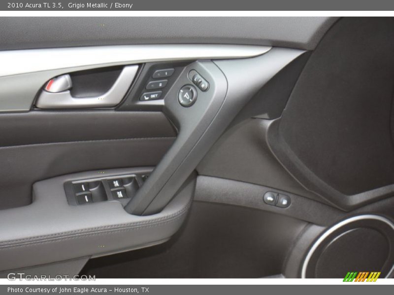 Grigio Metallic / Ebony 2010 Acura TL 3.5
