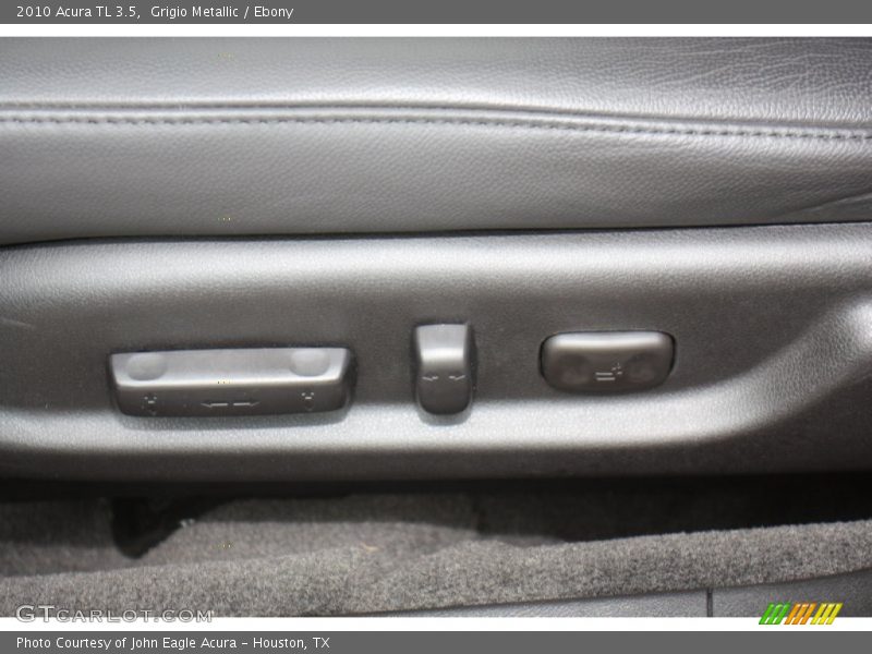 Grigio Metallic / Ebony 2010 Acura TL 3.5