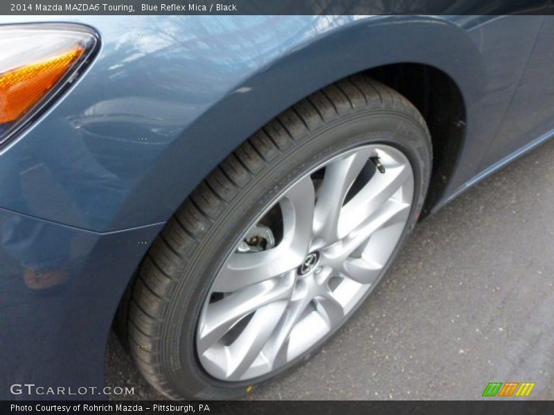 Blue Reflex Mica / Black 2014 Mazda MAZDA6 Touring
