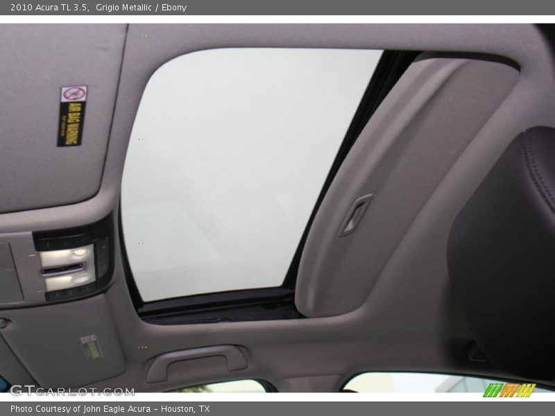 Grigio Metallic / Ebony 2010 Acura TL 3.5