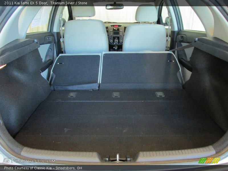 Titanium Silver / Stone 2011 Kia Forte EX 5 Door