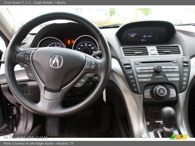 Grigio Metallic / Ebony 2010 Acura TL 3.5