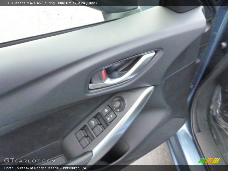 Blue Reflex Mica / Black 2014 Mazda MAZDA6 Touring