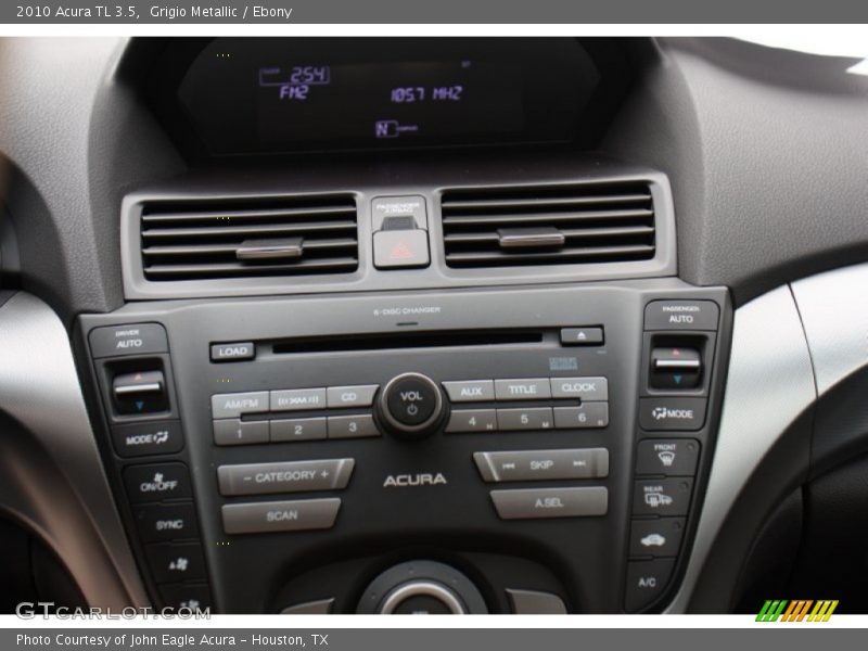 Grigio Metallic / Ebony 2010 Acura TL 3.5