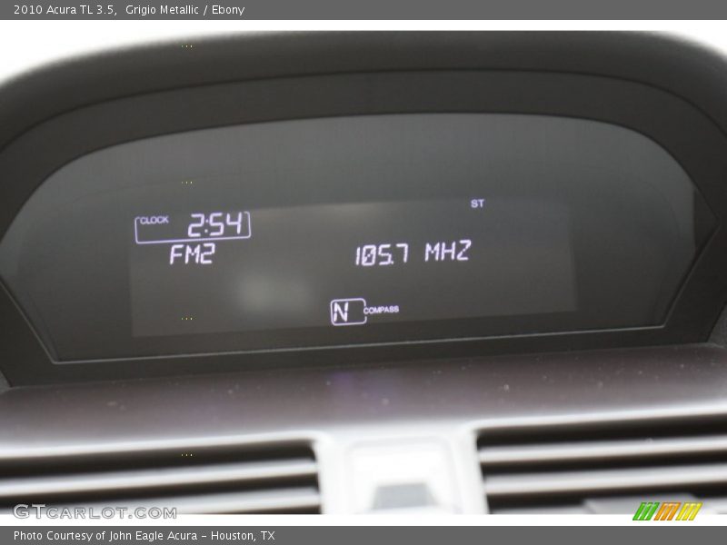 Grigio Metallic / Ebony 2010 Acura TL 3.5