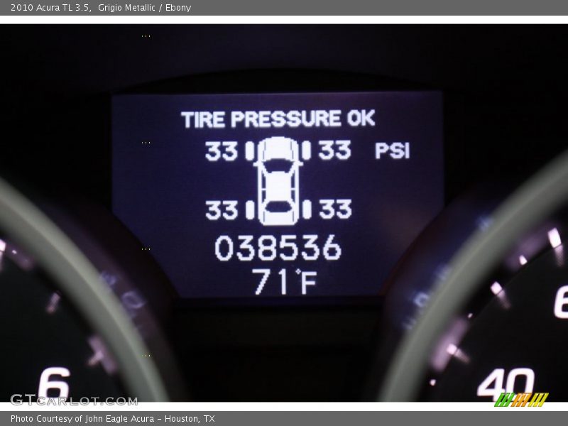 Grigio Metallic / Ebony 2010 Acura TL 3.5