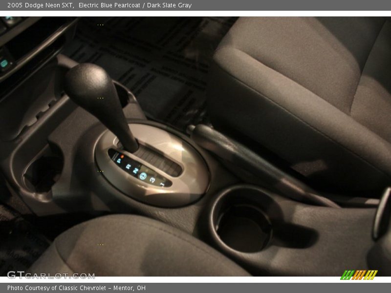 Electric Blue Pearlcoat / Dark Slate Gray 2005 Dodge Neon SXT