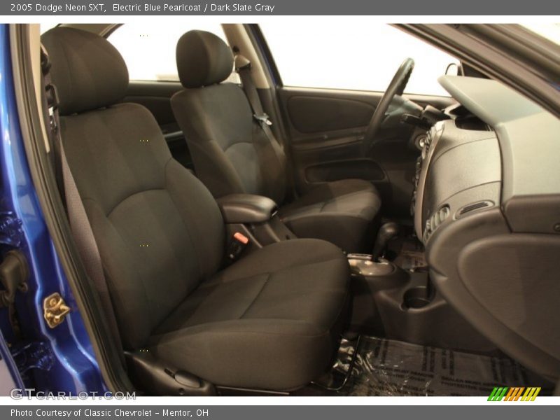 Electric Blue Pearlcoat / Dark Slate Gray 2005 Dodge Neon SXT