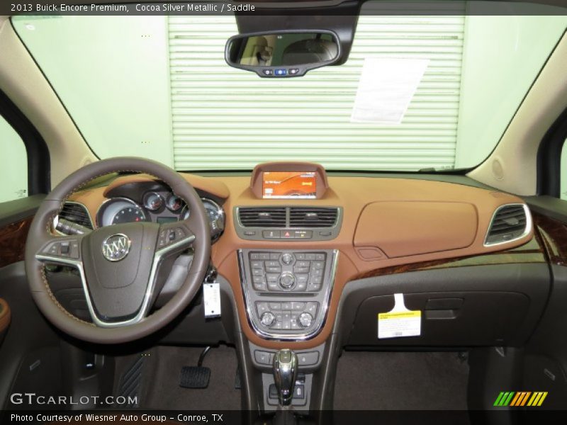 Cocoa Silver Metallic / Saddle 2013 Buick Encore Premium
