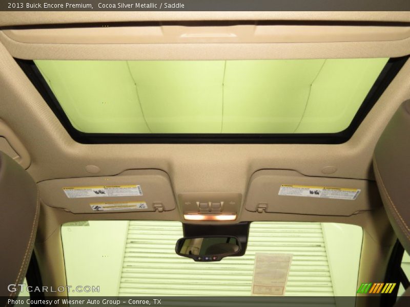 Cocoa Silver Metallic / Saddle 2013 Buick Encore Premium