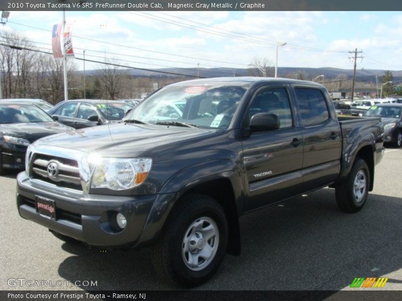 Magnetic Gray Metallic / Graphite 2010 Toyota Tacoma V6 SR5 PreRunner Double Cab