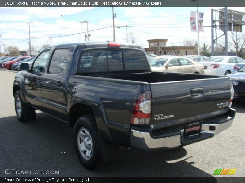 Magnetic Gray Metallic / Graphite 2010 Toyota Tacoma V6 SR5 PreRunner Double Cab