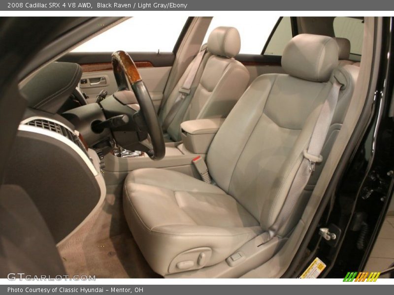 Front Seat of 2008 SRX 4 V8 AWD