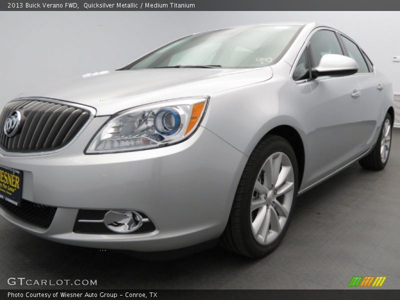 Quicksilver Metallic / Medium Titanium 2013 Buick Verano FWD