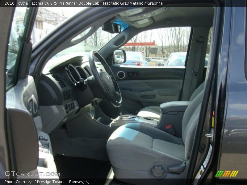 Magnetic Gray Metallic / Graphite 2010 Toyota Tacoma V6 SR5 PreRunner Double Cab