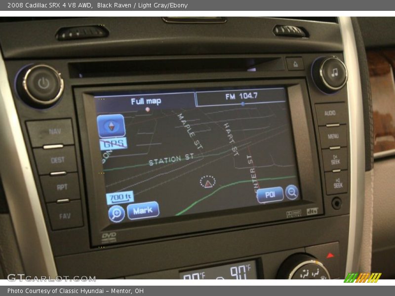 Navigation of 2008 SRX 4 V8 AWD