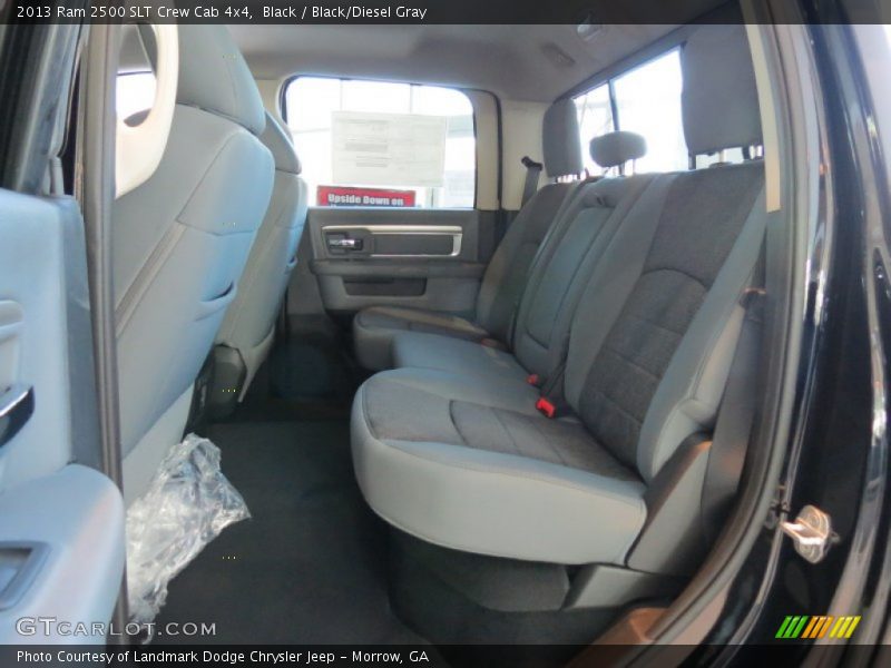 Black / Black/Diesel Gray 2013 Ram 2500 SLT Crew Cab 4x4