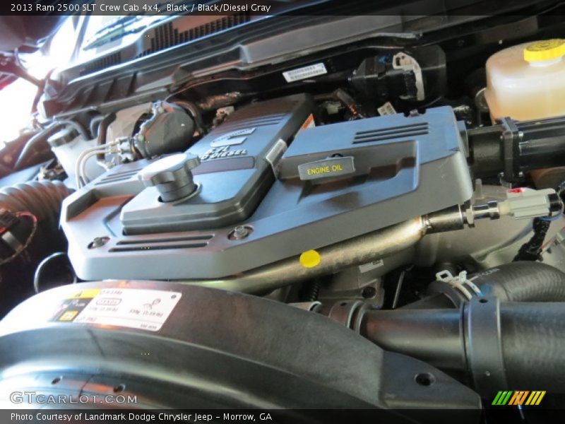 Black / Black/Diesel Gray 2013 Ram 2500 SLT Crew Cab 4x4