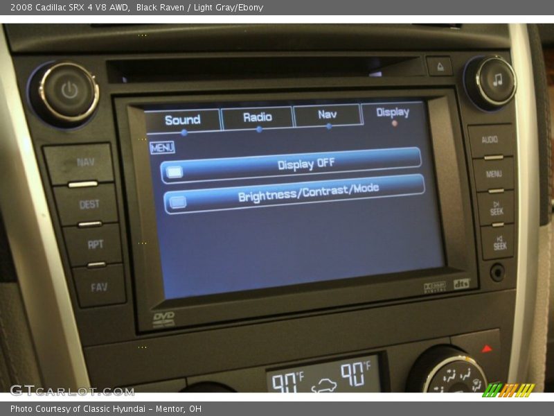 Black Raven / Light Gray/Ebony 2008 Cadillac SRX 4 V8 AWD