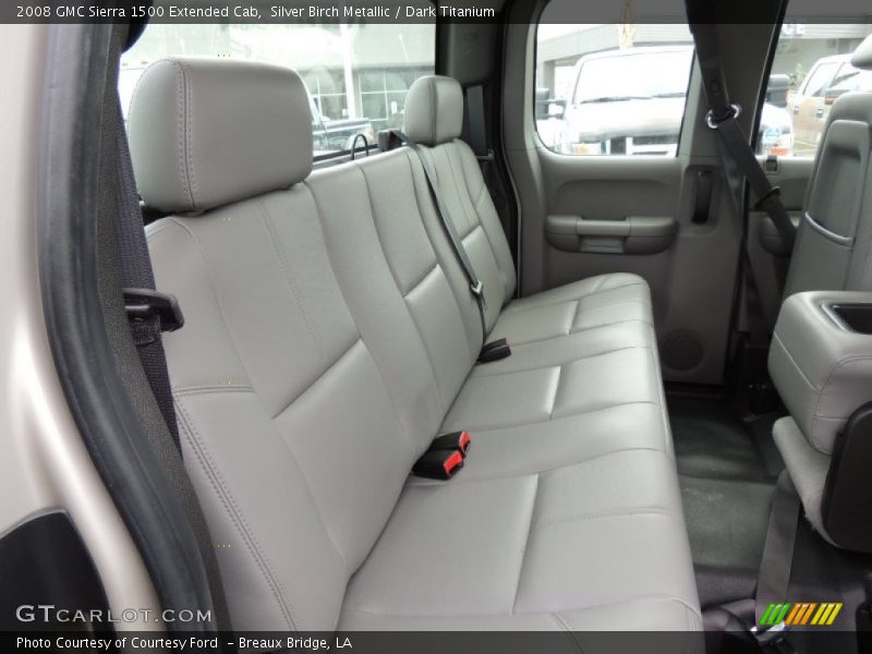 Silver Birch Metallic / Dark Titanium 2008 GMC Sierra 1500 Extended Cab