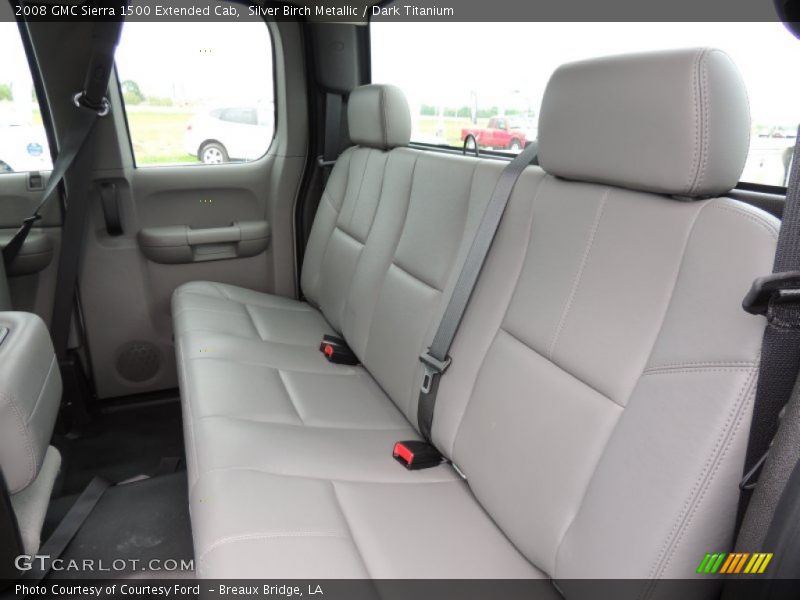 Silver Birch Metallic / Dark Titanium 2008 GMC Sierra 1500 Extended Cab