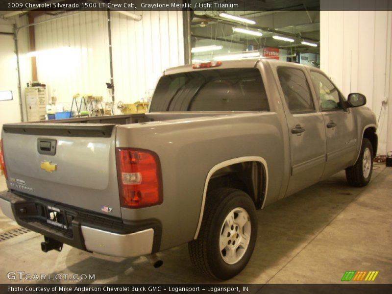 Graystone Metallic / Light Titanium 2009 Chevrolet Silverado 1500 LT Crew Cab