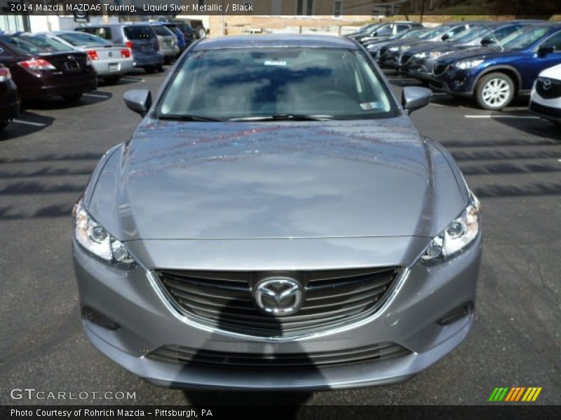 Liquid Siver Metallic / Black 2014 Mazda MAZDA6 Touring