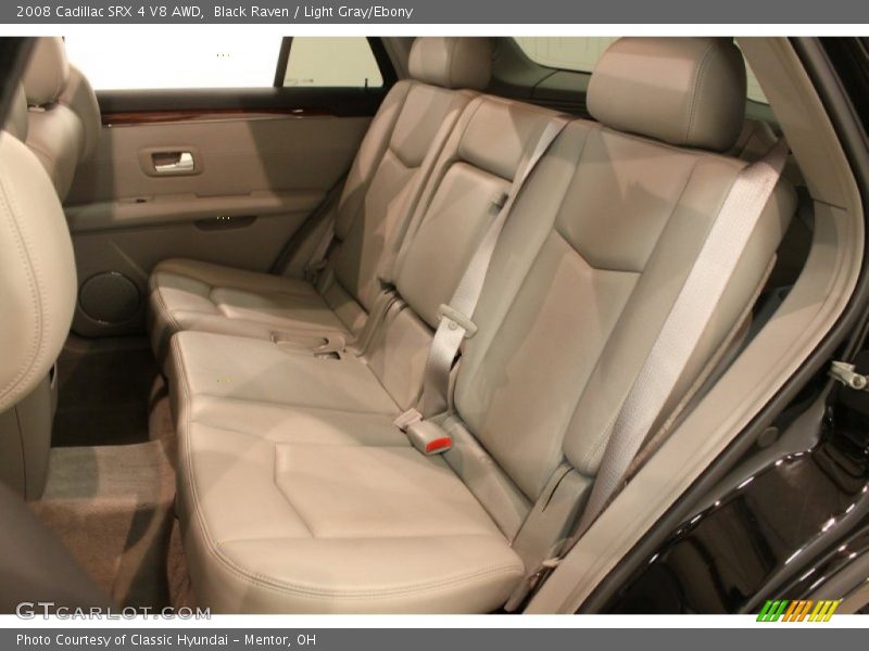 Rear Seat of 2008 SRX 4 V8 AWD