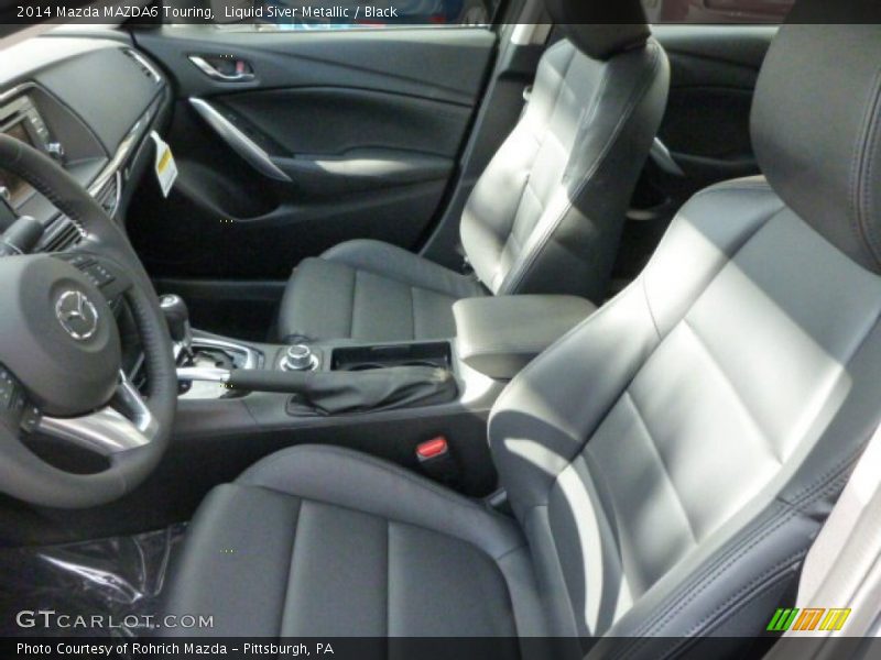  2014 MAZDA6 Touring Black Interior