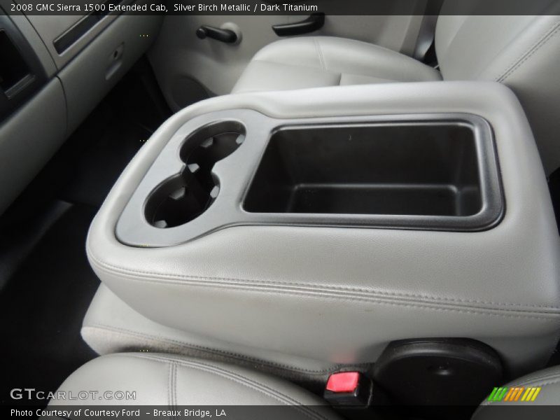 Silver Birch Metallic / Dark Titanium 2008 GMC Sierra 1500 Extended Cab