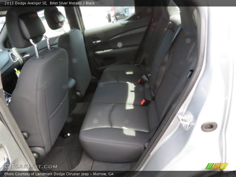 Billet Silver Metallic / Black 2013 Dodge Avenger SE