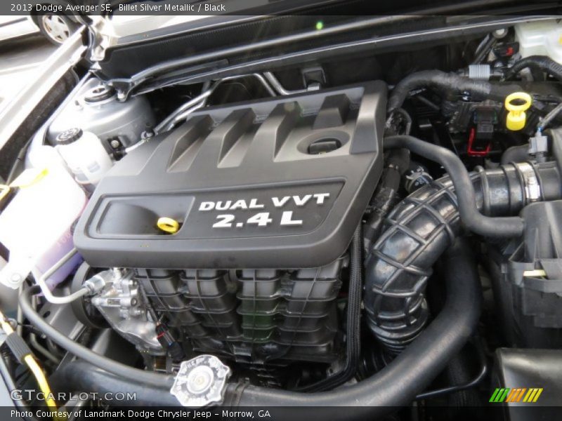 Billet Silver Metallic / Black 2013 Dodge Avenger SE