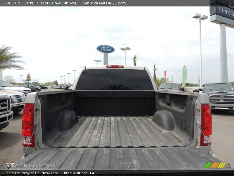 Silver Birch Metallic / Ebony 2008 GMC Sierra 1500 SLE Crew Cab 4x4